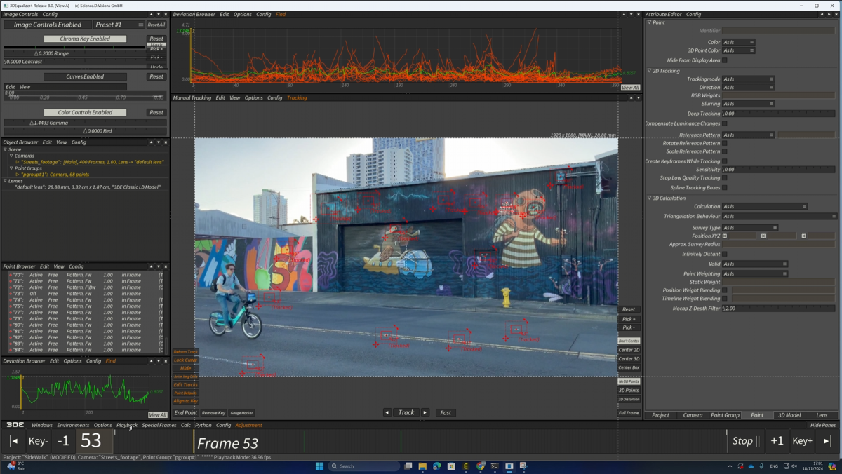 3D Tracking Practice