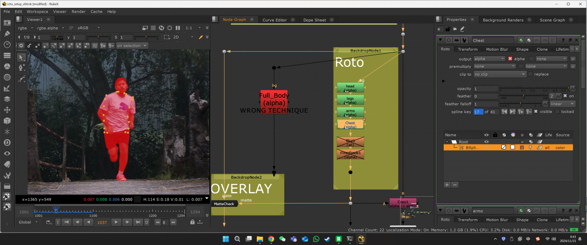 Roto the running man