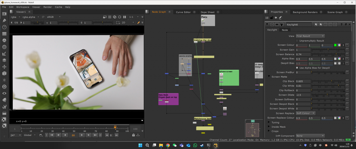 Nuke Weekly Practice-Screen Replacement